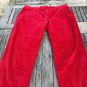 Cute Frances Valentine Red Cords Sz 14